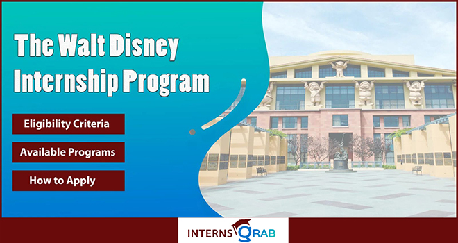 Disney Internship | Join the World of Imagination & Work