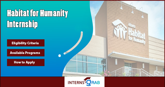 Habitat for Humanity Internship | Apply for Summer Programs